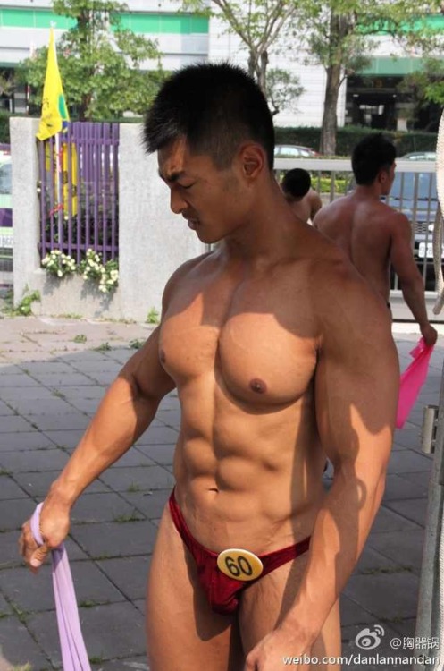 asianmuscleclub:  asian muscle man