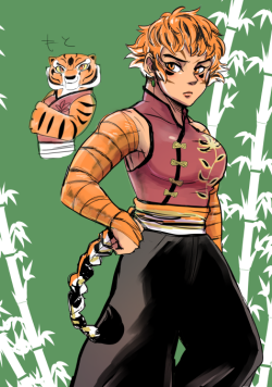 Gijinka Master Tigress