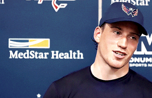 Does Ryan Leonard Know He Is The Apple Of Every Capitals Fan's Eye.....