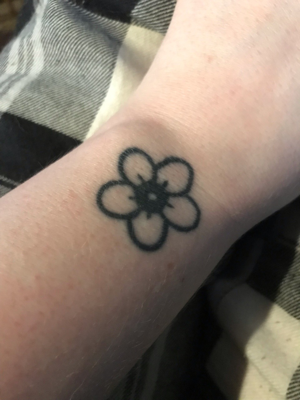 Scribbles — I will die on “Emma's tattoo is a forget-me-not,...