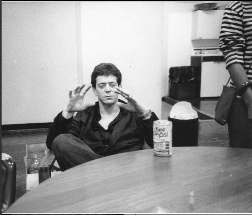 Hard to believe it’s been eight years since we lost Lou. Lou Reed Poet-musician at Green room 