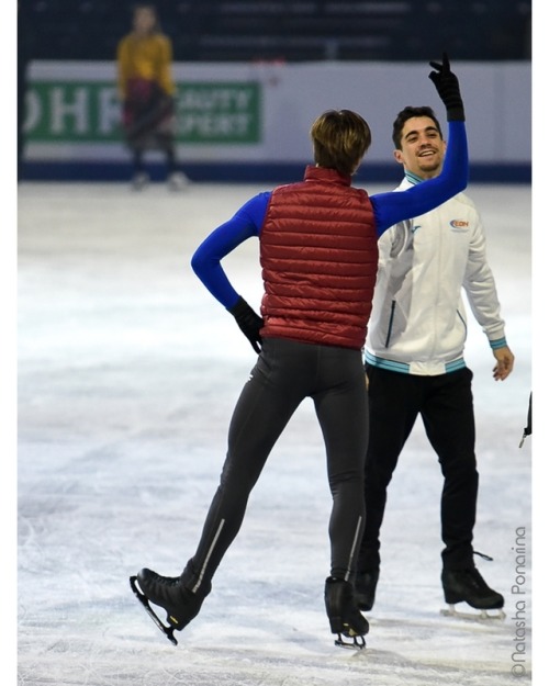 ohminah:  More Javi and Deniss at the Europeans 2019 gala pratice (Pictures are from @ponarushka on instagram)