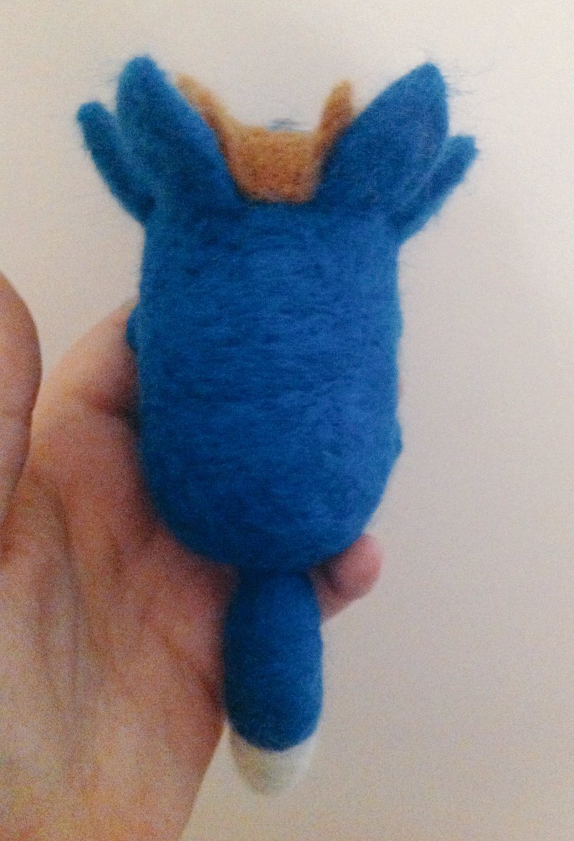 Needle felted Fiz Tsum Tsum!Was working on her off and on for a week or so