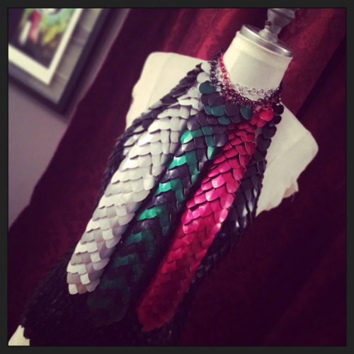 Have a bunch of tie orders that I&rsquo;m making this weekend; I also prototyped a skinny tie! I