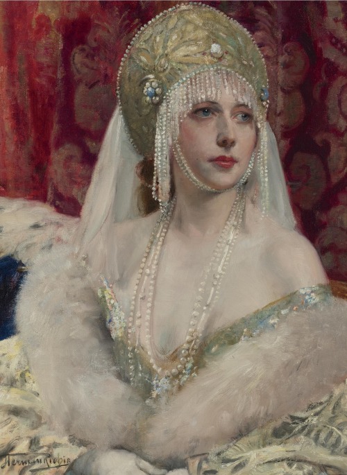 fleurdulys:  Snow Fairy - Herman Richir  1918