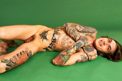 tattootranslations:  Assortment of my favorite pics of ink-covered guys with tattooed dicks, just for the hell of it.  More dick tattoos I like here.  Inked guys are the hottest ;)