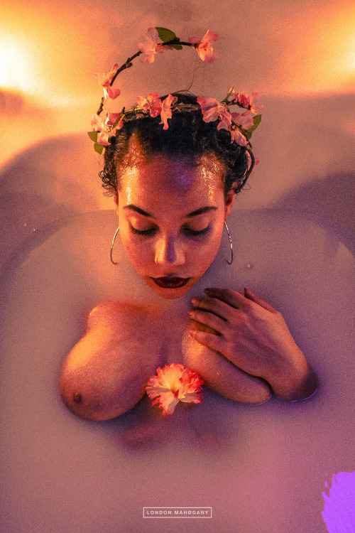 londonmahogany: The Bathing Ritual ft. Cabrina adult photos