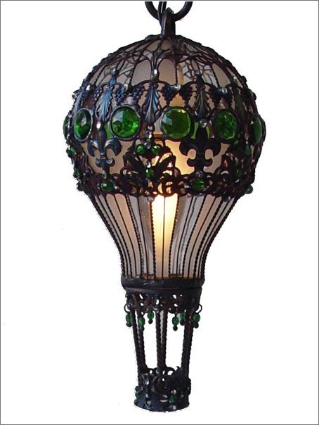 steampunktendencies:  Baroque Hot Air Baloon Light Bulbs Facebook |  Google + | Twitter