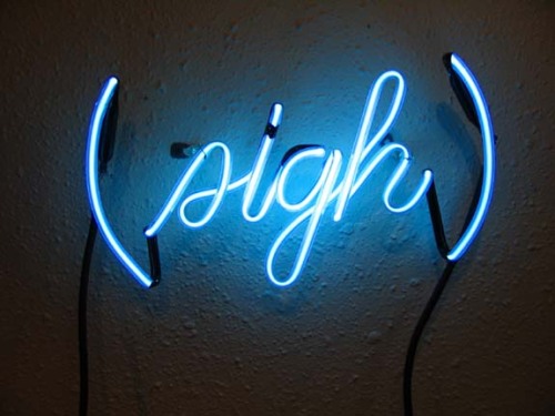 neonartwork:Sigh