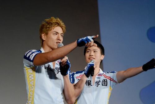 DORAMA Yowamushi Pedal Preview Screening! It looks fun there. And, the first episode is already