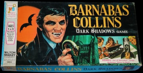 pulpsandcomics2: Barnabas Collins Dark Shadows Game       (Milton Bradley, 1969)