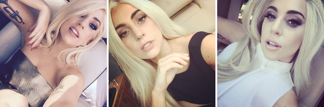 littlehookerofgaga:  Lady Gaga + Selfie Game Slayage 