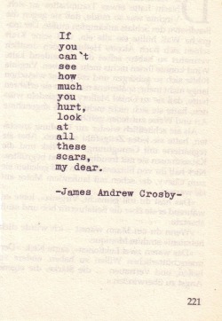 jamesandrewcrosby:  Typewriter Poem #137