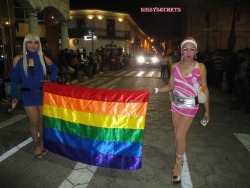 DESFILE GAY EN STA CRUZ BOLIVIA. SET # 1