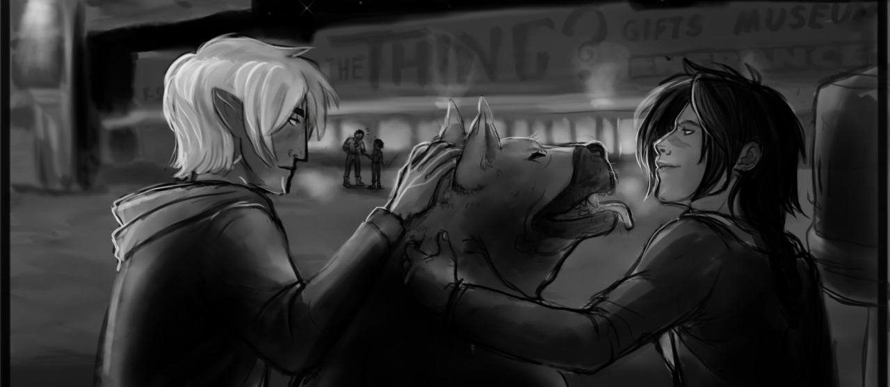 whatthefawxblogs:    Imagine a DA2 modern AU where Merrill’s recruitment quest