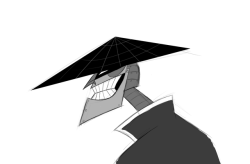 mitriartblog: Samurai Jack Villain sketch