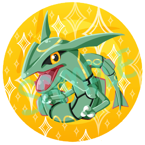 captain-chameleon:  Third gen main legendaries! I’ll be selling these as buttons