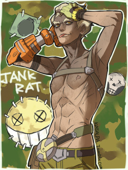 katalpa:  OVER WATCH : JUNKRAT…? 