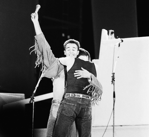 On this day: On June 28, 1986, in front of a sold out Wembley Stadium crowd, George Michael and Andr