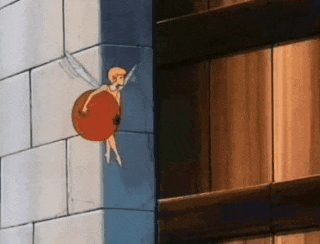 slbtumblng:  She just pushed  with her butt this door that is like 50 feet tall compared