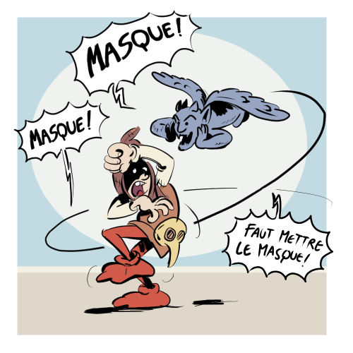 gallusrostromegalus:pomrania:  jihef03:Gardien I’m pretty sure you don’t need to know French in order to understand this comic.    My local garden center had a strict “mask policy enforced by owner’s mother with a garden hose” and the woman