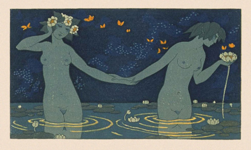 geritsel:George Barbier - Book illustrations for Les chansons de Bilitis