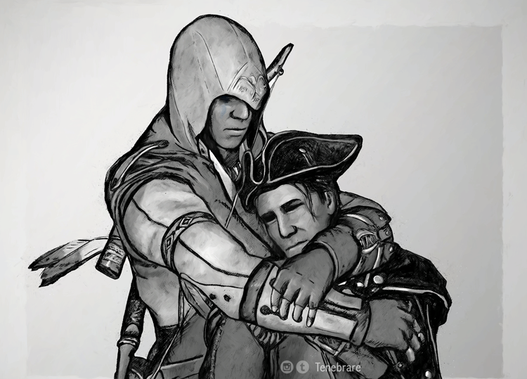 I spent a good part of this fine day drawing this Shay Patrick Cormac fan  art from assassin's creed rogue. : r/assassinscreed