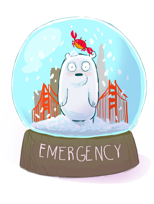 wedrawbears:  billybobmartinez:  This was a really fun episode to work on ( as a lover of the city of San Francisco and crustaceous things ) Premieres Friday, October 16th at 6:30 on Cartoon Network !!!  “Emergency” storyboarded Maddie Sharafian,