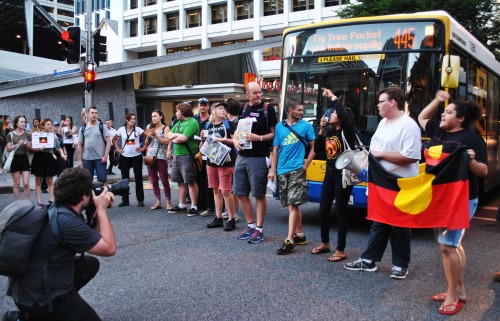 deliciousfriend:Brisbane #OneMobUnited Black Friday ProtestProtesting the ongoing colonisation and g