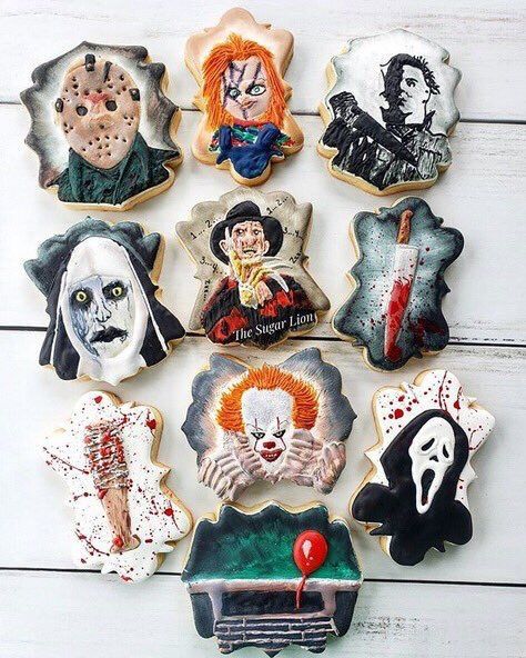 horrorandhalloween:Creepy cookies