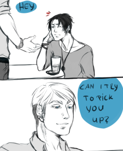 last-heroine:  bad pickup lines the second, this time eruri I’M SORRY, THE JOKE IS BAD I KNOW