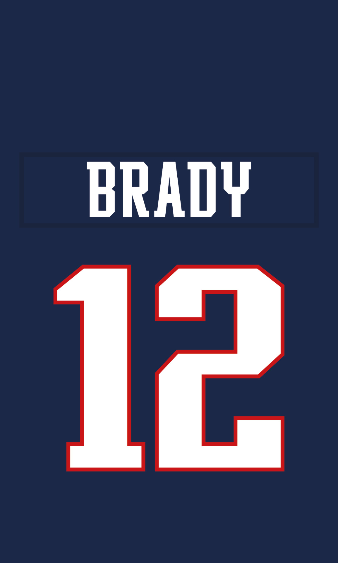 IPHONE NFL WALLPAPERS — Tom Brady