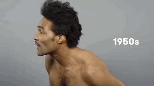 perfectyouthqueen:melanin-king:nigeah:buzzfeed:Watch 100 Years Of Black Men’s Hair Trends In One Min