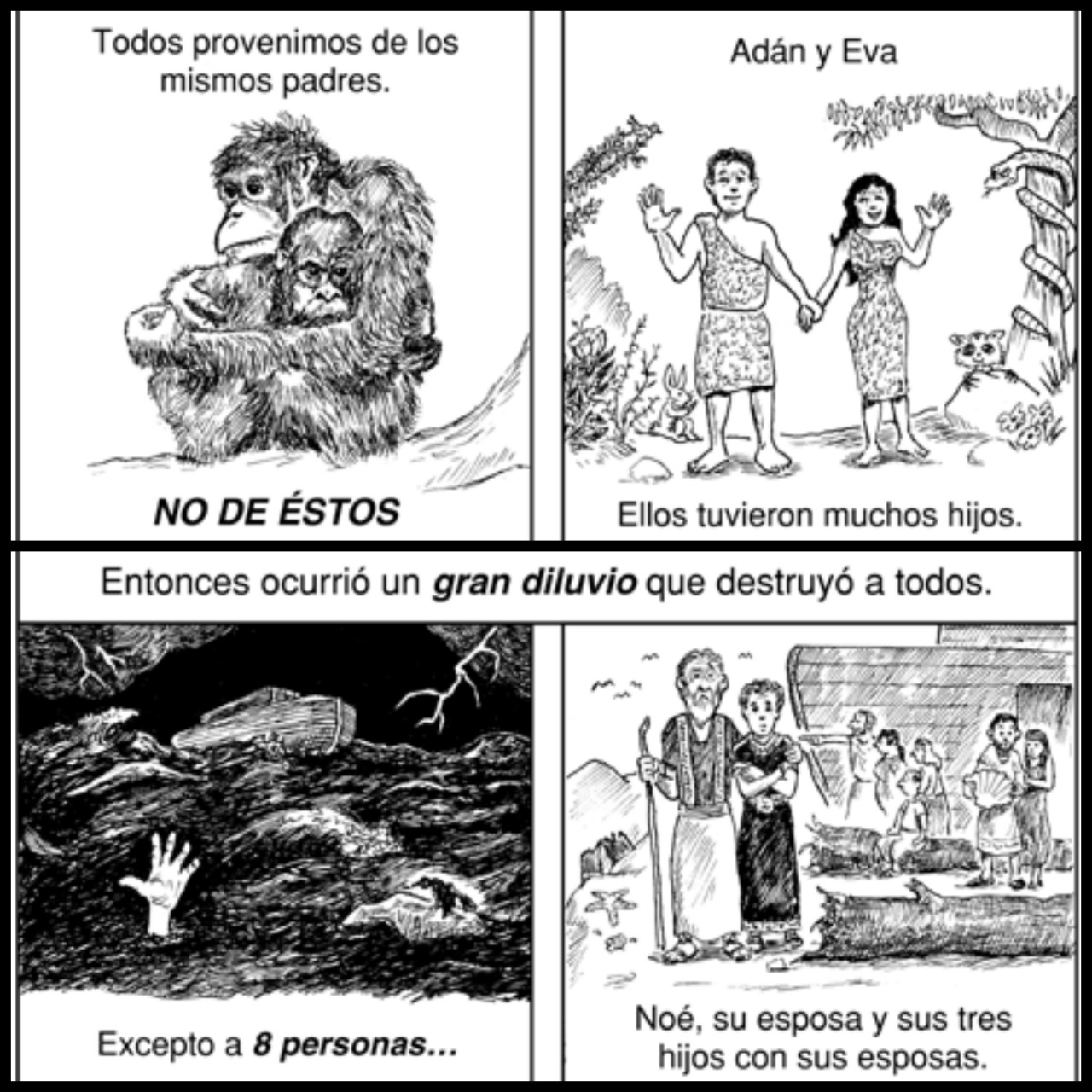 gaab-green:  ¿Algo en común? | CHICK PUBLICATIONSEste es un buen tratado para evangelizar