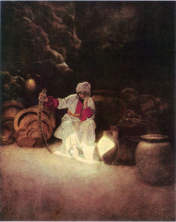 Ali Baba by Maxfield Parrish