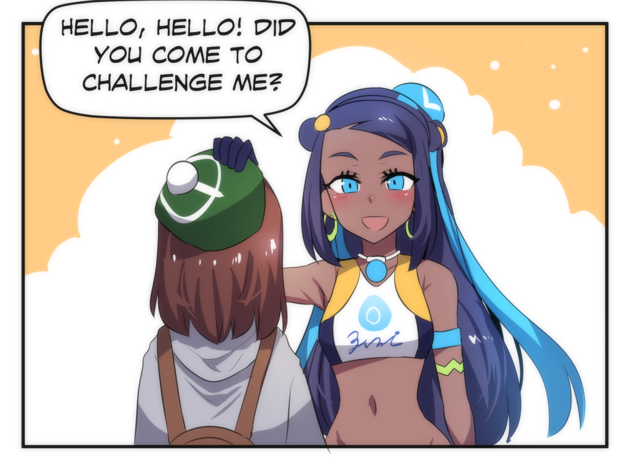 merryweather-comics:  Nessa meets a Scottish Pokemon Trainer (New Version)