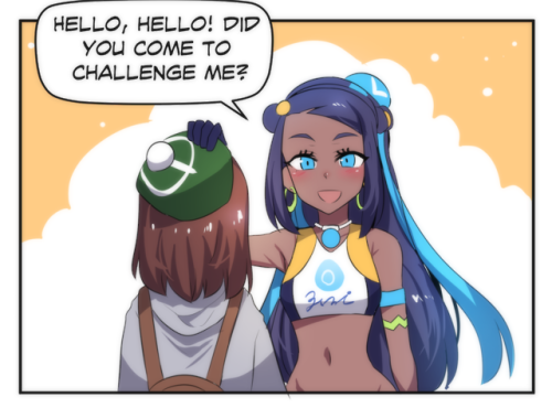 merryweather-comics: Nessa meets a Scottish Pokemon Trainer (New Version)