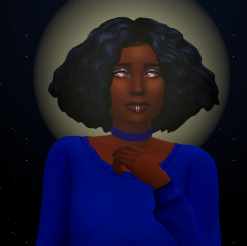 alientownie:do i remember how to make edits? no. do i love starry eyed eyes by @peachydixiesims? yes