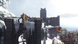 deedlit-z:  スカイリムSS集 Part 15 JK’s Winterhold by JKrojmal Qaxes Winterhold Rebuild by QaxeQaixaci No snow under the roof by Prometheus 