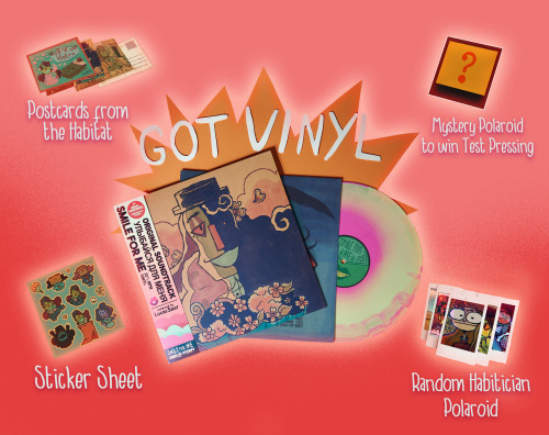 Oh, what’s this?! The Smile For Me soundtrack composed by Lucas Saur is now available on vinyl! You 