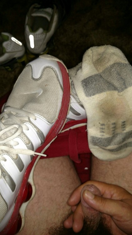 sneaks-n-boots: Fun with my new toys from Big Nike Bro @jakelovesnikes