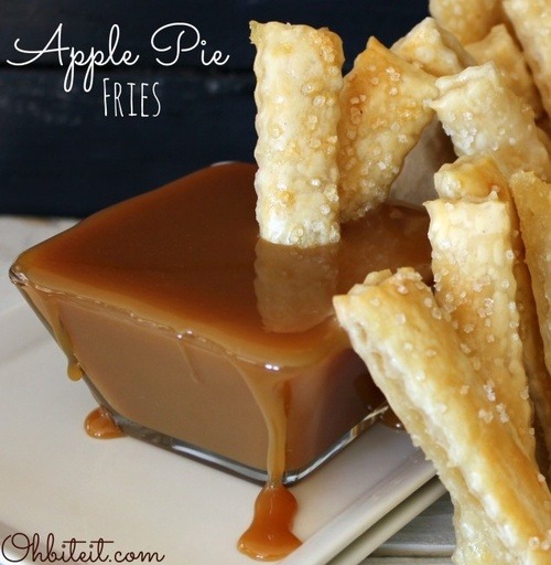 dlgr:  angrybabysitter:  afrosinspace:  in-my-mouth:  Apple Pie Fries  This changes everything  dear