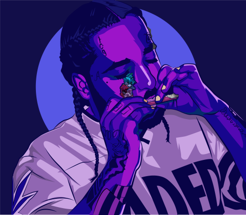 RENDITION OF MY ASAP YAMS ILLUSTRATION FROM 2015