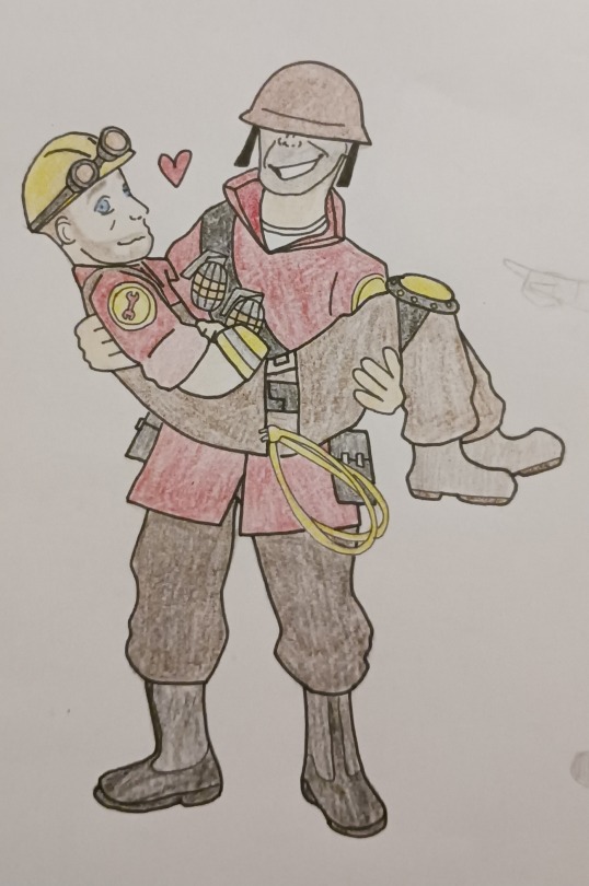 Haven't Drawn Just For Funsies On Paper In A While So I Chose To Draw The Gays