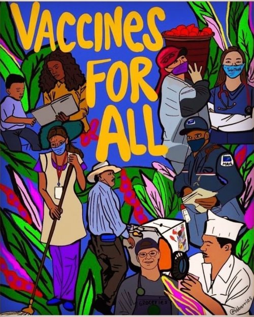 Vaccines 💉 for ALL! Let’s go!!!!  https://www.instagram.com/p/CNdNyrurAaN/?igshid=1dl87gjhu0tqq