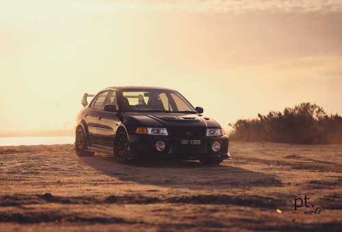 Mitsubishi Lancer Evolution V Image by Paul Phan 