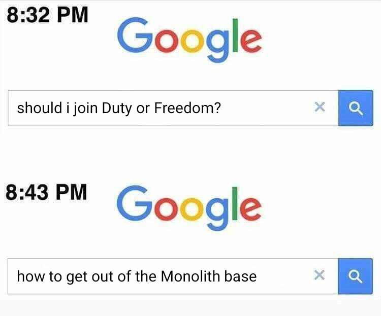 stalker duty or freedom stalker duty or freedom
