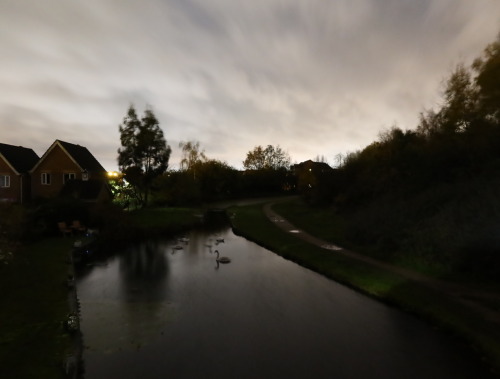 #365daysofbiking Hiding in the dark:
Monday November 2nd 2020 – A windy, wet day with little to commend it. I took this photo from Catshill Junction bridge in the pitch dark on a long exposure and it’s not great, but does show the movement in the...