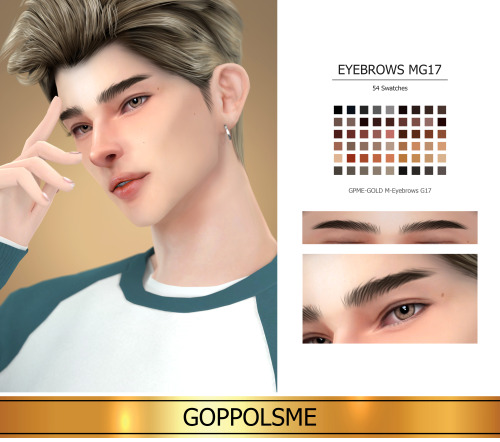 GPME-GOLD M-Eyebrows G17Download at GOPPOLSME patreon ( No ad )Access to Exclusive GOPPOLSME Patreon