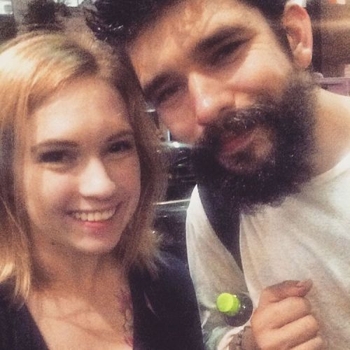 hairdressingproceeds:Guess who’s the nicest person in the world #benwhishaw #thecrucible #newyork 